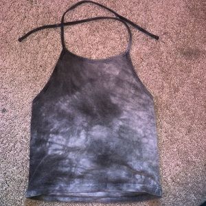 Brandy Melville gray halter top